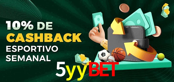 10% de bônus de cashback na 5yybet
